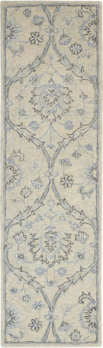 Nourison Jazmine Beige Runner 23 X 80 Area Rug 805-113482 Image 0