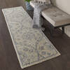 Nourison Jazmine Beige Runner 23 X 80 Area Rug  805-113482 Thumb 3