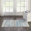 Nourison Jubilant Blue 20 X 40 Area Rug  805-113485 Thumb 3