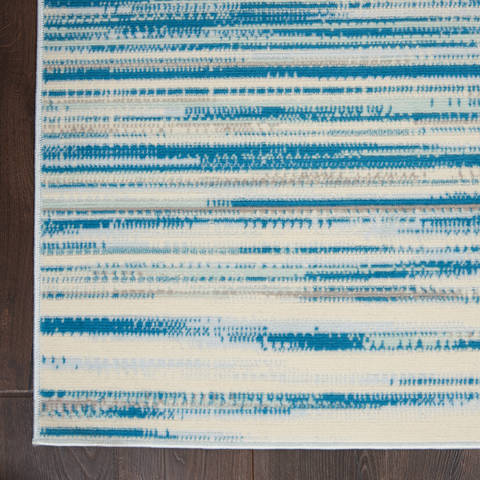 Nourison Jubilant Blue 40 X 60 Area Rug 805-113486 Image 3