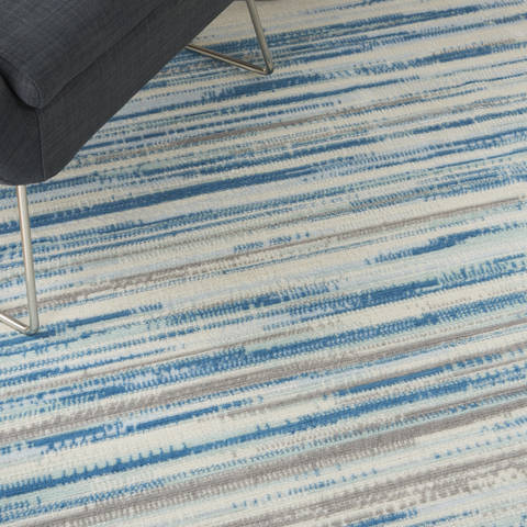 Nourison Jubilant Blue 40 X 60 Area Rug 805-113486 Image 6