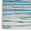 Nourison Jubilant Blue 40 X 60 Area Rug 805-113486 Thumb 4