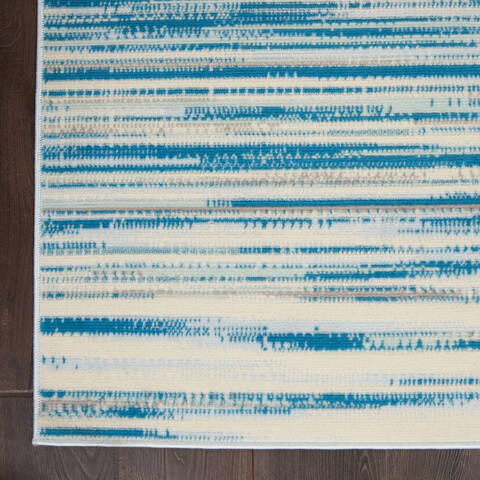Nourison Jubilant Blue 53 X 73 Area Rug 805-113487 Image 1