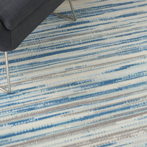 Nourison Jubilant Blue 53 X 73 Area Rug 805-113487 Image 4