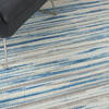 Nourison Jubilant Blue 53 X 73 Area Rug  805-113487 Thumb 4