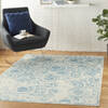 Nourison Jubilant Blue 40 X 60 Area Rug  805-113492 Thumb 5