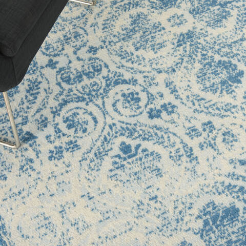 Nourison Jubilant Blue 53 X 73 Area Rug 805-113494 Image 4