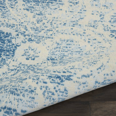 Nourison Jubilant Blue 710 X 910 Area Rug 805-113495 Image 2