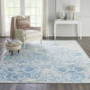 Nourison Jubilant Blue 710 X 910 Area Rug 805-113495 Thumb 3