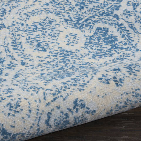 Nourison Jubilant Blue Runner 23 X 73 Area Rug 805-113496 Image 2