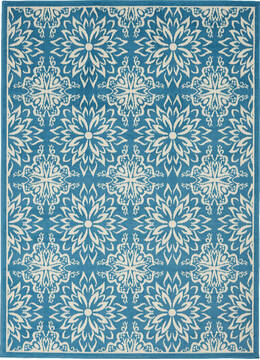 Nourison Jubilant Beige Rectangle 5x7 ft Polypropylene Carpet 113500