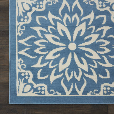 Nourison Jubilant Beige 710 X 910 Area Rug 805-113501 Image 1