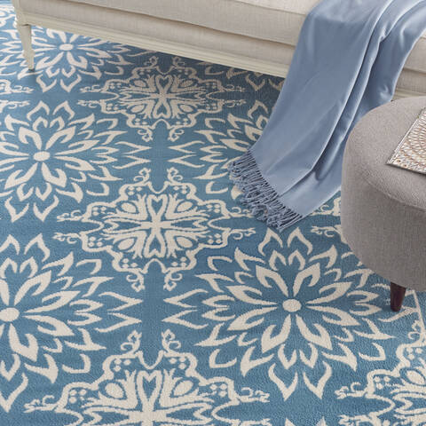 Nourison Jubilant Beige 710 X 910 Area Rug 805-113501 Image 4