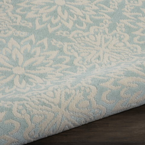 Nourison Jubilant Beige Round 53 X 53 Area Rug 805-113504 Image 2