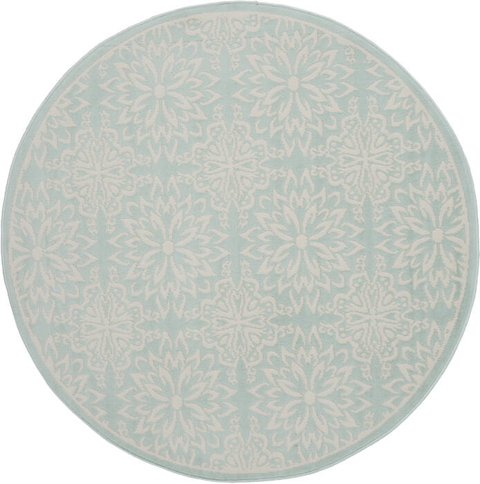 Nourison Jubilant Beige Round 53 X 53 Area Rug 805-113504 Image 0