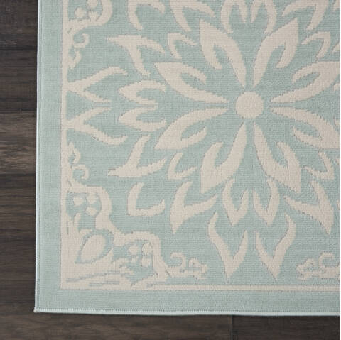 Nourison Jubilant Beige 710 X 910 Area Rug 805-113505 Image 1