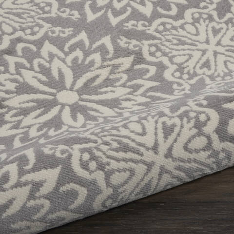 Nourison Jubilant Beige Round 53 X 53 Area Rug 805-113509 Image 2
