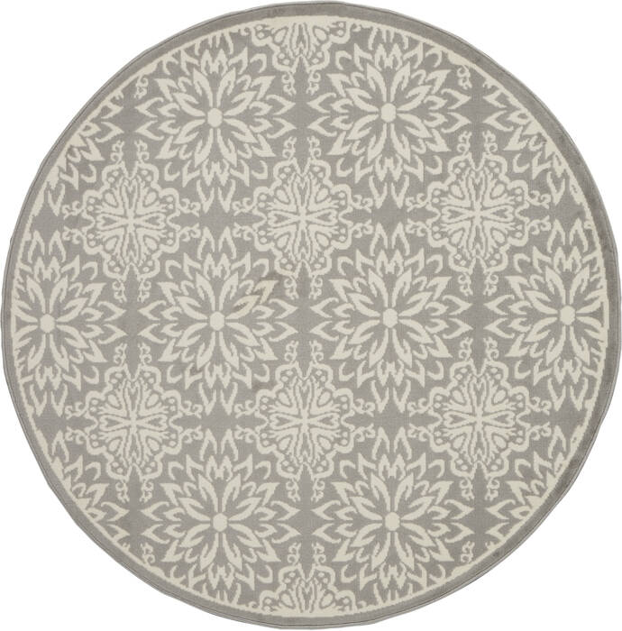 Nourison Jubilant Beige Round 53 X 53 Area Rug 805-113509 Image 0