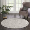 Nourison Jubilant Beige Round 53 X 53 Area Rug  805-113509 Thumb 3