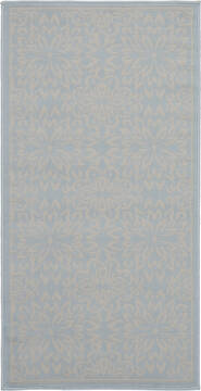 Nourison Jubilant Beige Rectangle 2x4 ft Polypropylene Carpet 113512