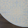 Nourison Jubilant Beige Round 53 X 53 Area Rug 805-113514 Thumb 1