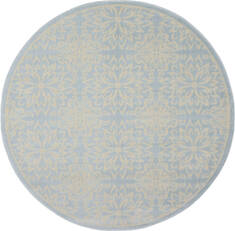 Nourison Jubilant Beige Round 5 to 6 ft Polypropylene Carpet 113514