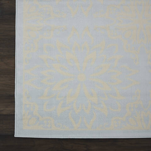 Nourison Jubilant Beige 710 X 910 Area Rug 805-113516 Image 1