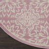 Nourison Jubilant Beige Round 53 X 53 Area Rug 805-113519 Thumb 1