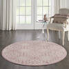 Nourison Jubilant Beige Round 53 X 53 Area Rug 805-113519 Thumb 3