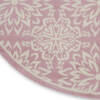Nourison Jubilant Beige Round 53 X 53 Area Rug 805-113519 Thumb 5