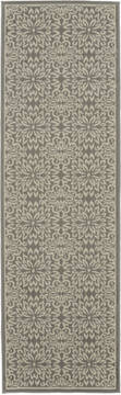 Nourison Jubilant Beige Runner 6 to 9 ft Polypropylene Carpet 113524