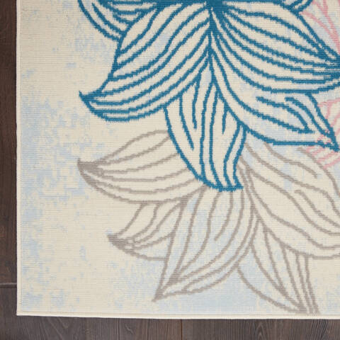 Nourison Jubilant Beige 53 X 73 Area Rug 805-113529 Image 1