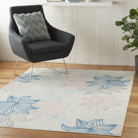Nourison Jubilant Beige 53 X 73 Area Rug 805-113529 Image 5