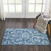 Nourison Jubilant Blue 20 X 40 Area Rug  805-113532 Thumb 4