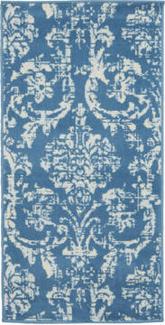 Nourison Jubilant Blue 2'0" X 4'0" Area Rug  805-113532