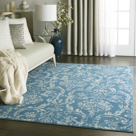 Nourison Jubilant Blue 40 X 60 Area Rug 805-113533 Image 5