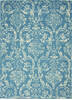 Nourison Jubilant Blue 40 X 60 Area Rug  805-113533 Thumb 0