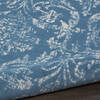 Nourison Jubilant Blue Round 53 X 53 Area Rug 805-113534 Thumb 2