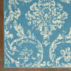 Nourison Jubilant Blue 53 X 73 Area Rug 805-113535 Thumb 1