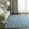 Nourison Jubilant Blue 53 X 73 Area Rug 805-113535 Thumb 3