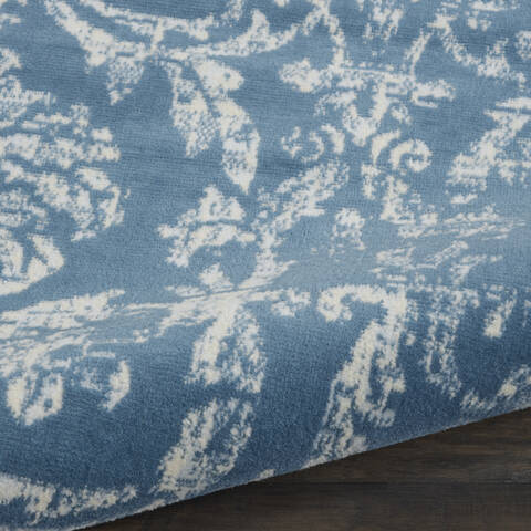 Nourison Jubilant Blue 710 X 910 Area Rug 805-113536 Image 2