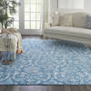 Nourison Jubilant Blue 710 X 910 Area Rug  805-113536 Thumb 3