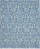 Nourison Jubilant Blue 710 X 910 Area Rug  805-113536 Thumb 0