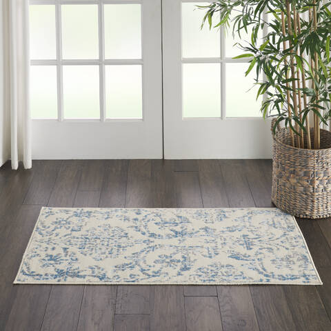 Nourison Jubilant Beige 20 X 40 Area Rug 805-113537 Image 3