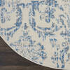 Nourison Jubilant Beige Round 53 X 53 Area Rug 805-113539 Thumb 1