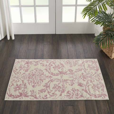 Nourison Jubilant Beige 20 X 40 Area Rug 805-113542 Image 4
