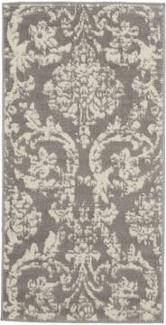 Nourison Jubilant Grey 2'0" X 4'0" Area Rug  805-113547