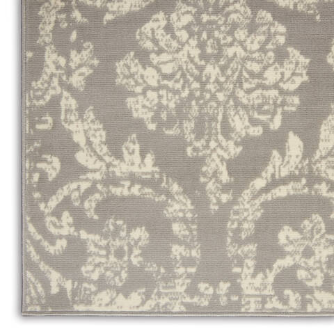 Nourison Jubilant Grey 53 X 73 Area Rug 805-113550 Image 5