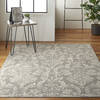 Nourison Jubilant Grey 53 X 73 Area Rug 805-113550 Thumb 3