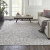 Nourison Jubilant Grey 710 X 910 Area Rug 805-113551 Thumb 3